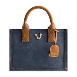 Замшевая сумка-тоут True Religion Modern Edge, синий 7530396188732 | blue