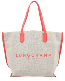 Большая сумка-тоут Longchamp Essential из парусины, бежевый 7329386102844 | beige