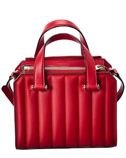 Миниатюрная кожаная сумка-тоут Valextra Passepartout, красный 6760794685500 | red