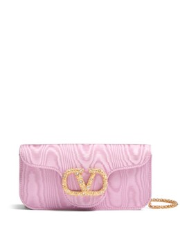 Клатч с логотипом VLogo Valentino Garavani, розовый wb0r24ldg | розовый