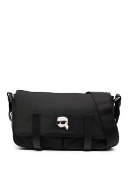 Karl Lagerfeld сумка на плечо с нашивкой Ikonik Karl, черный 230w3047 | черный