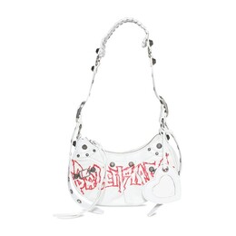 Сумка через плечо Balenciaga Le Cagole Shoulder Bag, цвет Optic White 671309 2aaxe 9066 | optic white