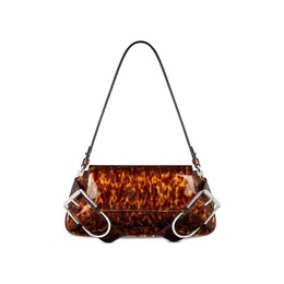 Сумка через плечо Givenchy Voyou Shoulder Flap-Bag, цвет Black/Brown bb50yab23z 694 | black/brown