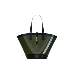 Сумка-тоут Saint Laurent Panier Medium Bag, цвет Noir/Peppermint 773697 fac0x 3055 | noir/peppermint