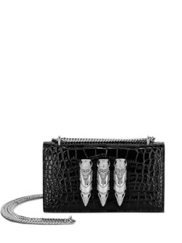 Philipp Plein сумка через плечо с тиснением под крокодила, черный aadawba2056ple010n | черный