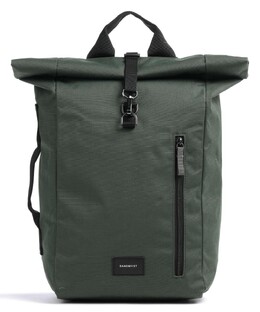 Рюкзак Ground Dante Vegan Rolltop из переработанного полиэстера Sandqvist, зеленый sqa2398 | dunkelgrün