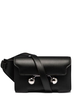 Marni сумка через плечо из кожи Trunkaroo, черный mumq0022u0p6948 | черный
