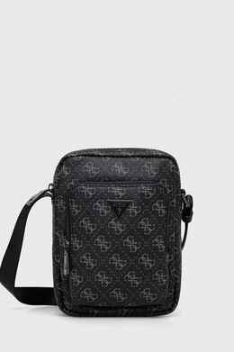 Сумка Guess вертикальной формы с принтом, черный ppyx-tom017_99a | czarny