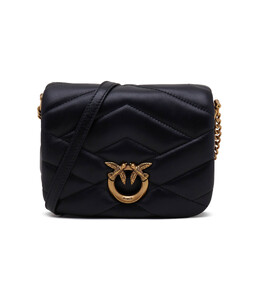 Сумка-мессенджер Pinko LOVE CLICK PUFF BABY SHEEP, черный pi241w00013758200os | nero