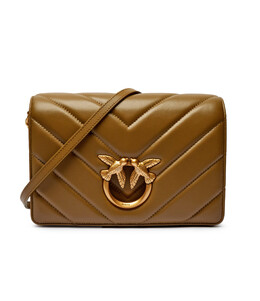 Сумка через плечо Pinko LOVE CLICK CLASSIC SHEEP NAPPA, оливково-зеленый pi244w000135b7500os | verde oliva