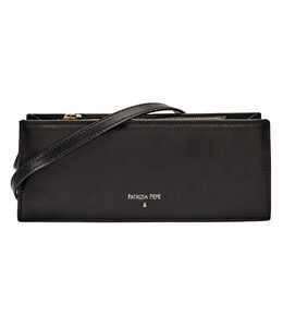 Сумка через плечо Patrizia Pepe messenger, черный pk244w00004104900os | nero