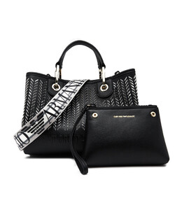 Сумка через плечо Emporio Armani a tracolla + marsupio, черный ea225w000030j2600os | nero