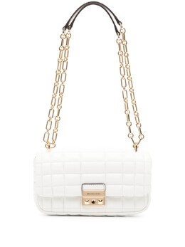 Michael Kors маленькая стеганая сумка на плечо Tribeca, белый 30r4g2rl5l | белый