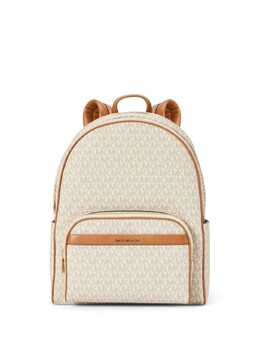 Michael Kors большой рюкзак из ткани с монограммой, нейтральный цвет 30t4g8xb7b | нейтральный цвет