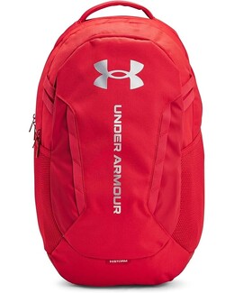 Рюкзак Unisex Under Armour Hustle 6.0 Backpack, цвет Red/Red/Metallic Silver 9956370 | red/red/metallic silver