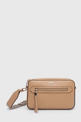 Кожаная сумка DKNY, бежевый 9byh-tod0j2_80x | beige