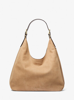 Сумка-хобо Nolita Large Nubuck Michael Kors, коричневый 30f4gy5h3t | camel