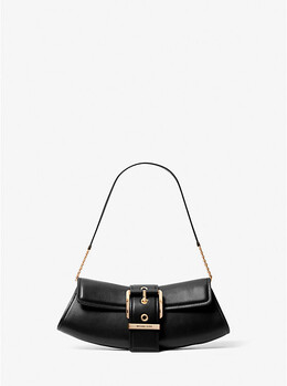 Маленький кожаный клатч-трансформер Colby Michael Kors, черный 30f4gbac1l | black