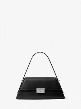 Кожаная сумка через плечо Ludlow среднего размера Michael Kors, черный 30f4slnl2l | black