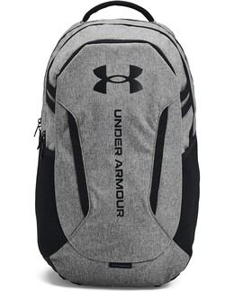 Рюкзак Unisex Under Armour Hustle 6.0 Backpack, цвет Castlerock Full Heather/Black/Black 9956370 | castlerock full heather/black/black