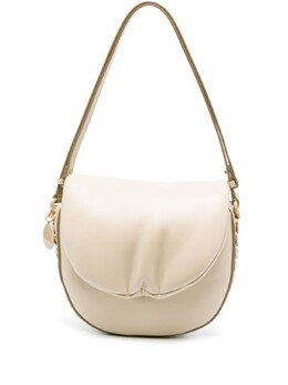 Stella McCartney сумка на плечо Frayme с ремнем-цепочкой, серый 7b0006wp0208 | нейтральные цвета