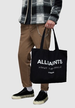 Сумка UNDERGROUND Allsaints, цвет black chalk a0q52h00e-q11 | black chalk