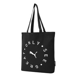 Сумка only see great shopper bag 'black white' Puma, черный 076952-01 | black/white