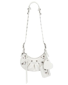 Сумка-хобо Balenciaga XS Le Cagole Shoulder, цвет Optic White balf-wy789 | optic white