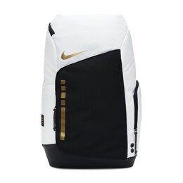 Рюкзак Nike Hoops Elite Backpack, цвет White/Black/Metallic Gold dx9786 100 | white/black/metallic gold