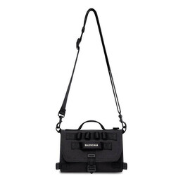 Сумка army messenger bag 'black' Balenciaga, черный 6561062bkpi1000 | black