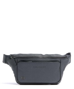 Поясная сумка Black Square из зерненой яловой кожи Piquadro, синий ca2174b3-blu4 | blaugrau