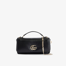 Gg milano маленькая кожаная сумка с верхней ручкой Gucci, черный r04384374 | black black
