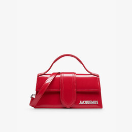 Сумка Le bambino из лакированной кожи с верхней ручкой Jacquemus, красный r04346565 | red
