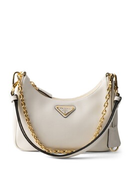 Мини-сумка Re-Edition Prada, белый 1bc204vqom2c6a | белый