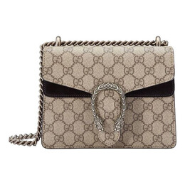 Сумка dionysus gg supreme mini bag 'beige ebony' Gucci, бежевый 421970-khnrn-9769 | beige/ebony
