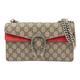 Сумка small-sized single-shoulder bag red Gucci, коричневый 499623-92tjn-8677 | brown