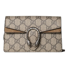 Сумка dionysus gg supreme super mini bag 'beige' Gucci, бежевый 476432-khnrn-8642 | beige