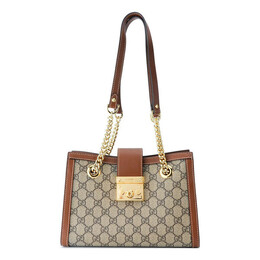 Сумка padlock gg bag small-size brown Gucci, коричневый 498156-khnkg-8534 | brown