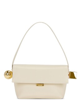 Сумка Le Rond Carre Jacquemus, цвет Light Ivory jquf-wy385 | light ivory