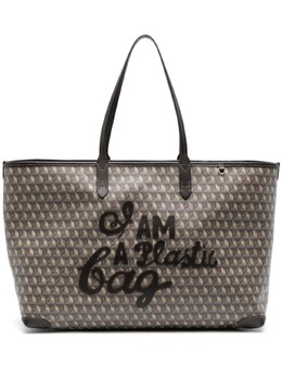 Anya Hindmarch сумка-тоут I Am A Plastic Bag, коричневый 194853 | коричневый