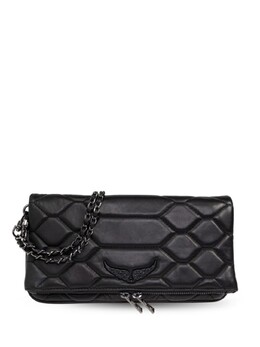 Zadig & Voltaire сумка-клатч Rock Mat Scale, черный lwba02581 | черный
