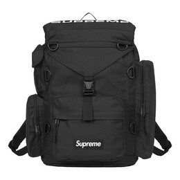 Сумка field backpack 'black' Supreme, черный sup-ss23-1090 | black
