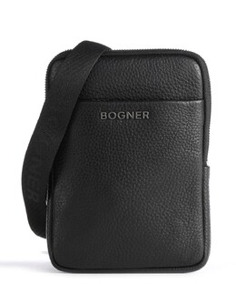 Сумка через плечо Jasper Jacob из зерненой кожи Bogner, черный 4190000671-900 | schwarz