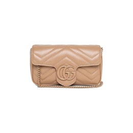Супермини-сумка Gucci GG Marmont Matelasse Camelia 476433 aabzk 2754 | camelia