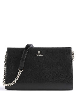 Мини-Сумка через плечо Camelia из зерненой кожи Furla, черный we00528-are000-o6000 | schwarz