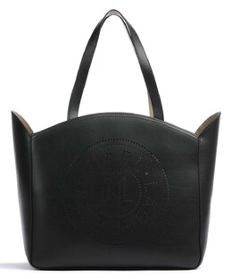 Круглая сумка-шоппер из мелкозернистой яловой кожи Karl Lagerfeld, черный 241w3068-a999 | schwarz
