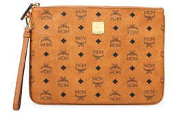 Женский клатч MCM Essential Visetos Origina, Базовый набор (сумка и пыльник) mxzaavi03co001 | basic set (bag and dust bag)