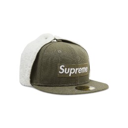 Сумка-ушанка Supreme x New Era с логотипом Оливковый fw21h102 olive | olive