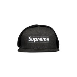 Сумка-ушанка Supreme x New Era с логотипом Черный fw21h102 black | black