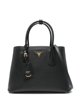 Prada маленькая сумка-тоут Saffiano, черный 1bg887voog2a4a | черный
